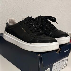 Sale.  $15.  Cole Haan Women’s Black Sneakers. Very comfortable!!